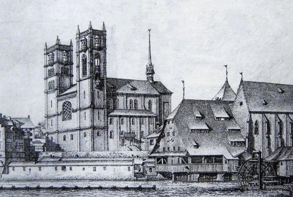 Ansicht: Instandsetzung und Optimierung Grossmünster, Zürich